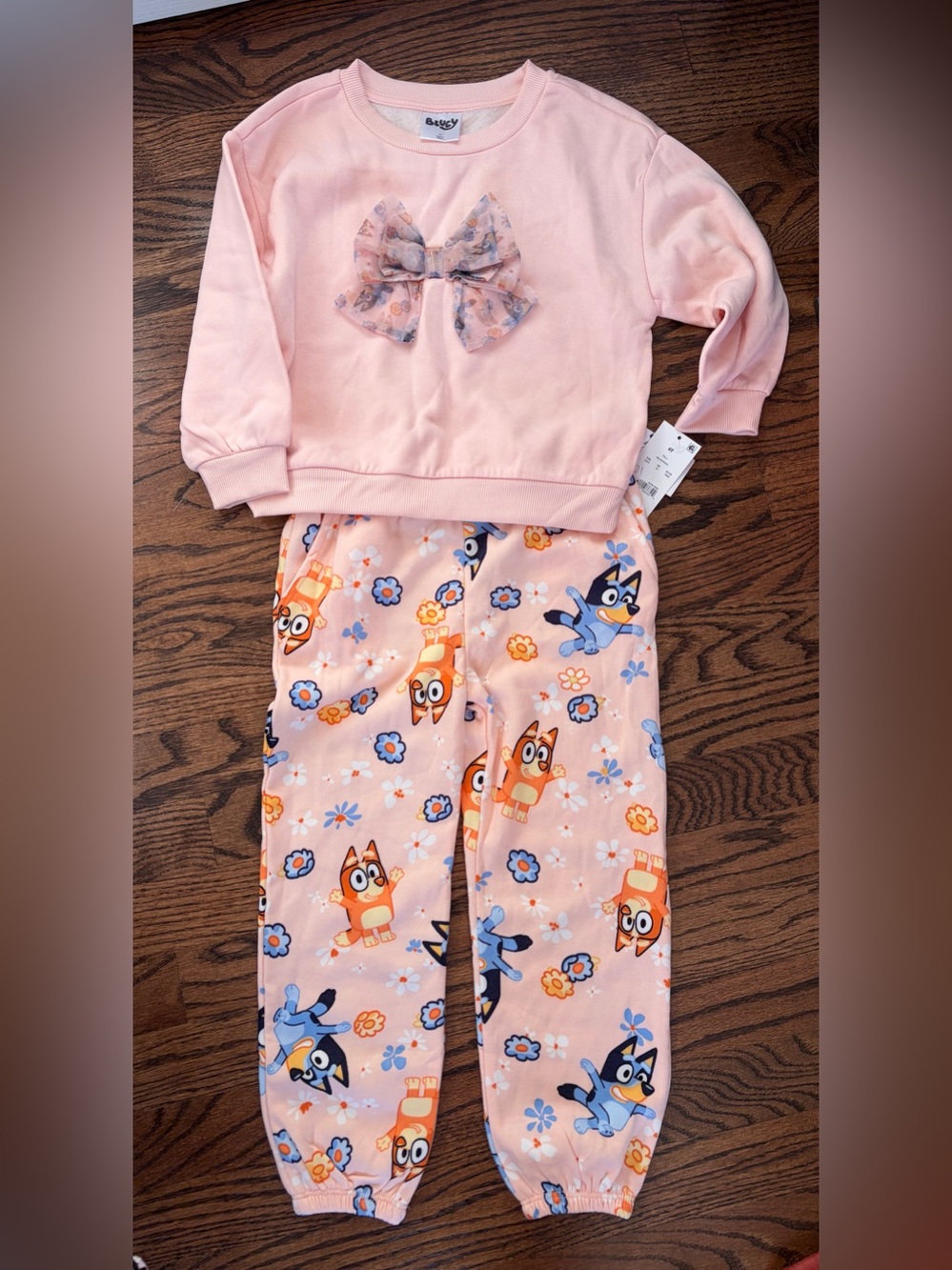 Girls Bluey Bow-Front Set